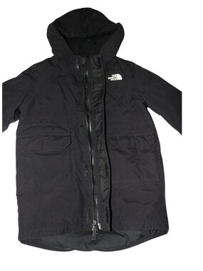 Boys McMurdo Parka Black Hooded Winter Coat